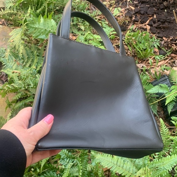 BURBERRY Nova Check True Vintage Handbag Top Handle Suede and Leather Small Mini - Picture 16 of 17